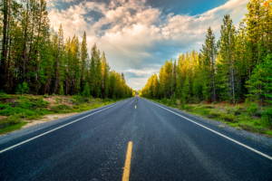 Rural Oregon road