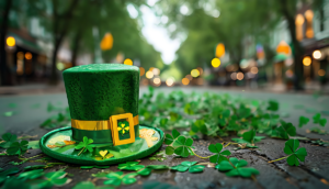 St. Patrick's Day Hat on the Street